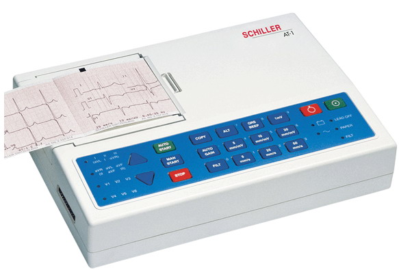 Купить трехканальный электрокардиограф Schiller CARDIOVIT AT-1 у компании МТ Техника